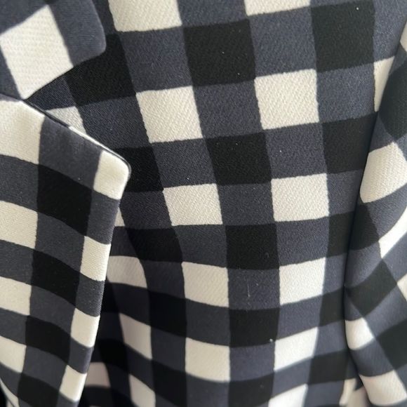 Banana Republic Checks / Checkered Blazer - Blue, white and black - Picture 2 of 6